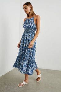 RAILS MAGDALENE DRESS CHAMBRAY FLORAL