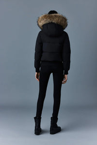 MACKAGE NEFI-FZ Down jacket with removable fur trimmed hood  DOWN TO -20ºC