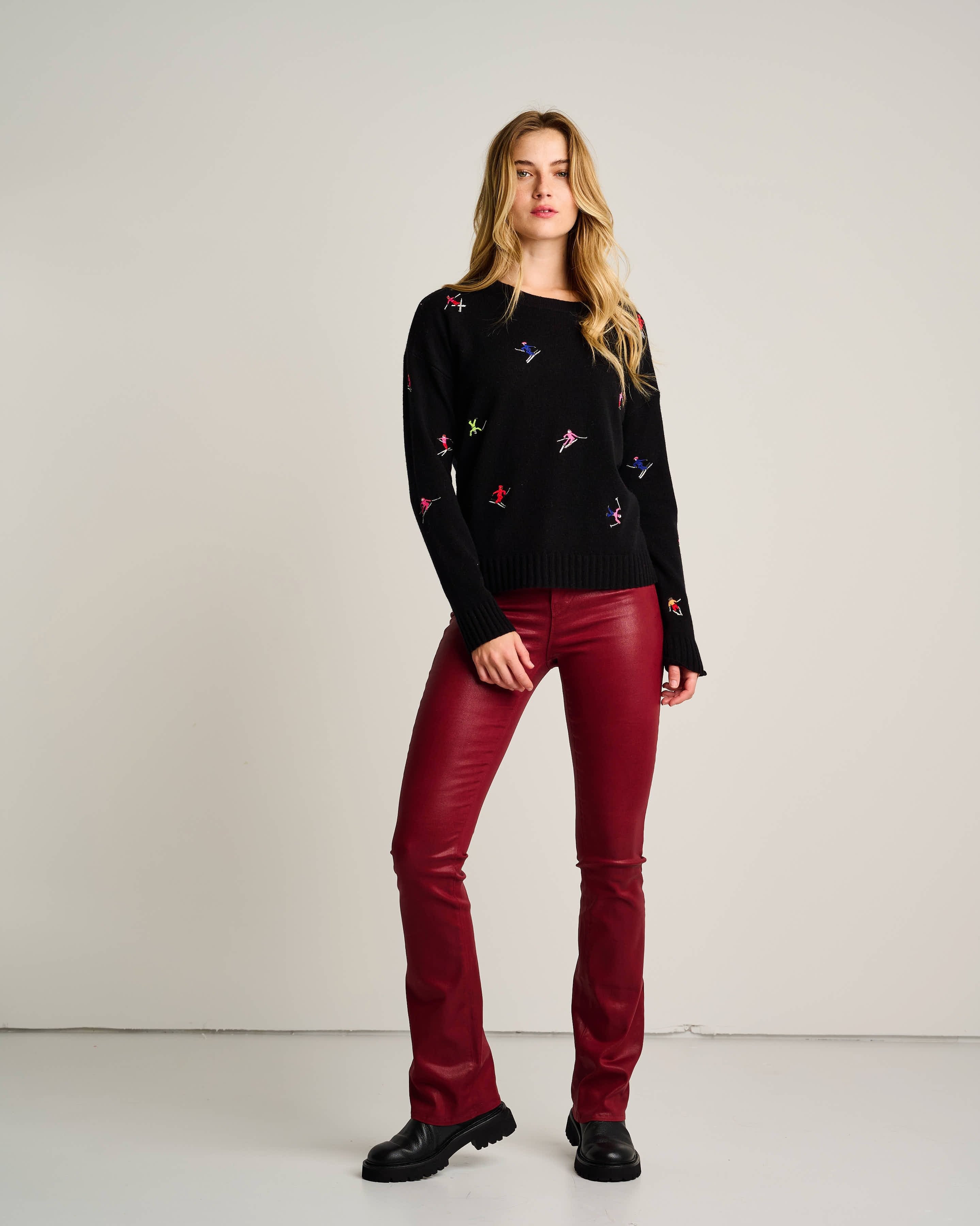 LISA TODD HIT THE SLOPES SWEATER