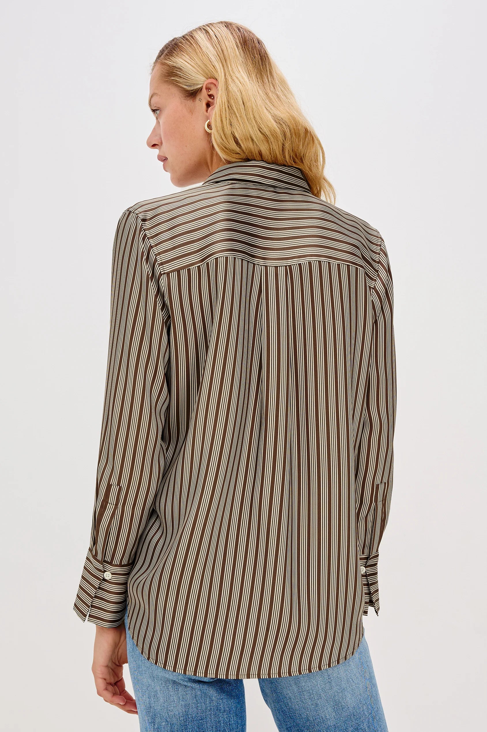 ISLE STRIPE SAIGE SHIRT