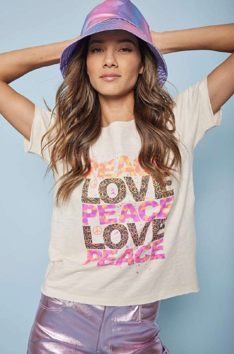 LISA TODD PEACE & LOVE TEE