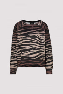 SWEATSHIRT IN TIGER PRINT 408211