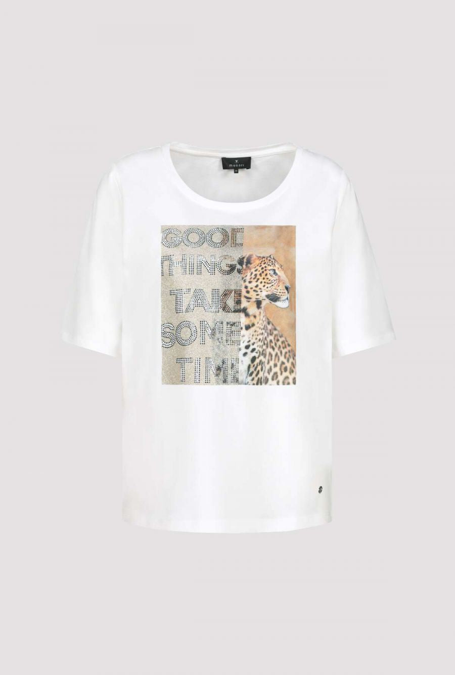 T-SHIRT IN LEO PRINT 408525