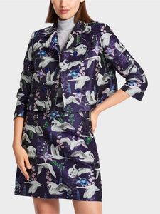 MARC CAIN JACKET WITH SWAN PRINT Item no.: WC 31.06 W24 col. 755