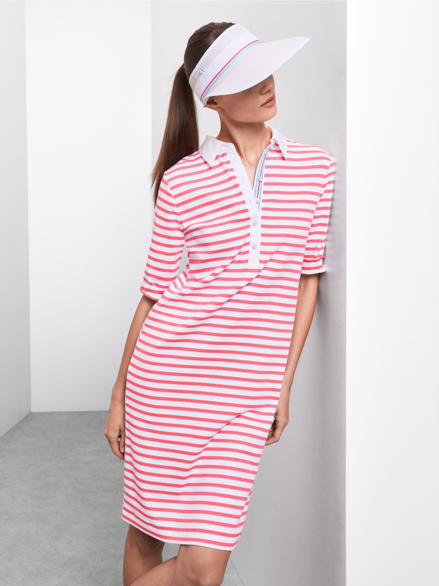 MARC CAIN Sporty striped dress