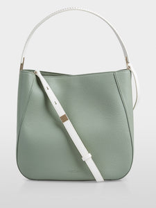 MARC CAIN "Rethink Together" Shoulder Bag in frozen sage