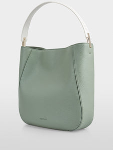 MARC CAIN "Rethink Together" Shoulder Bag in frozen sage