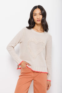 LISA TODD LOOPY LOVE SWEATER IN SALTY