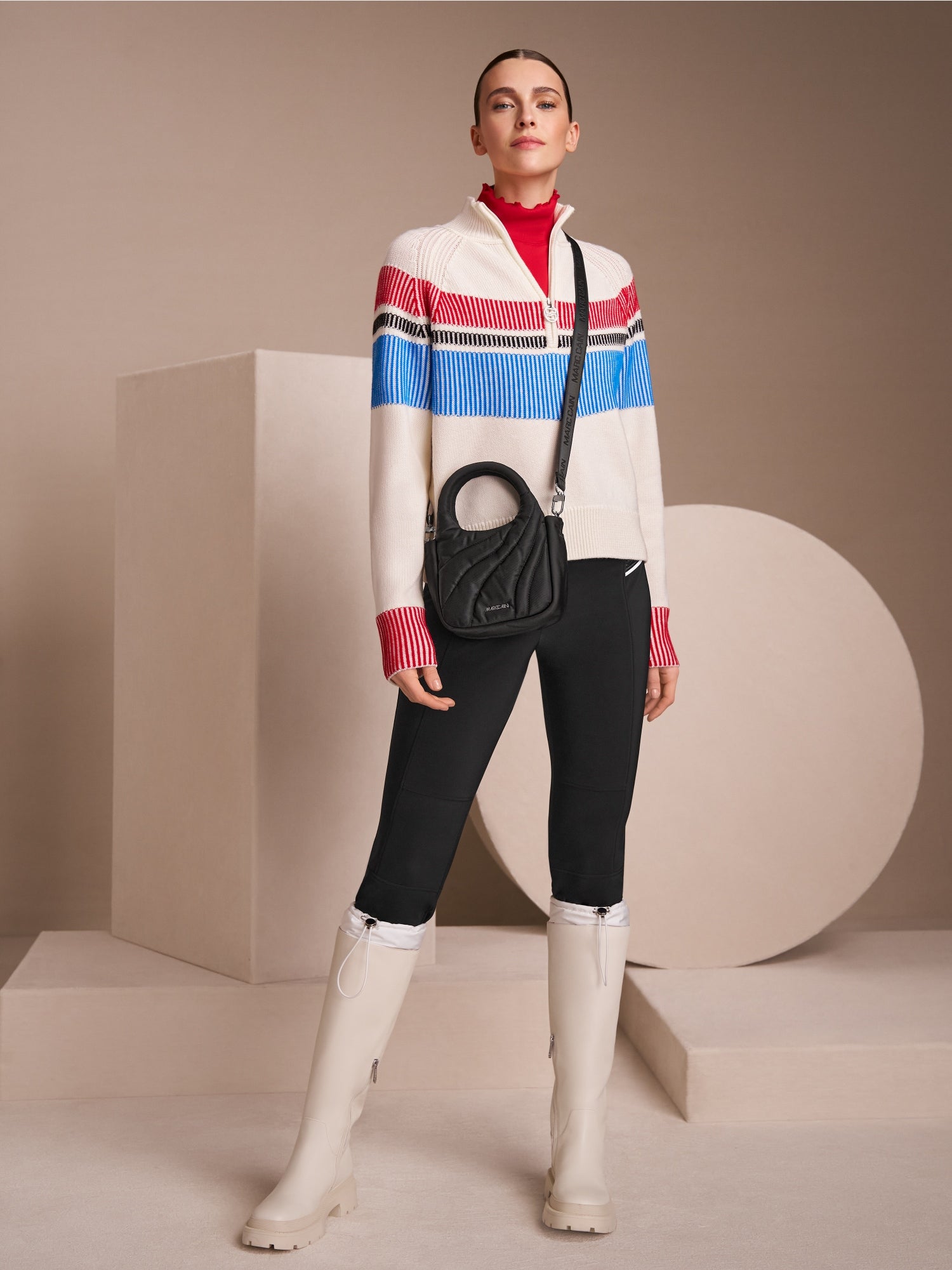 MARC CAIN PLAIN LONG SLEEVED TURTLENECK ZS 48.43 J50