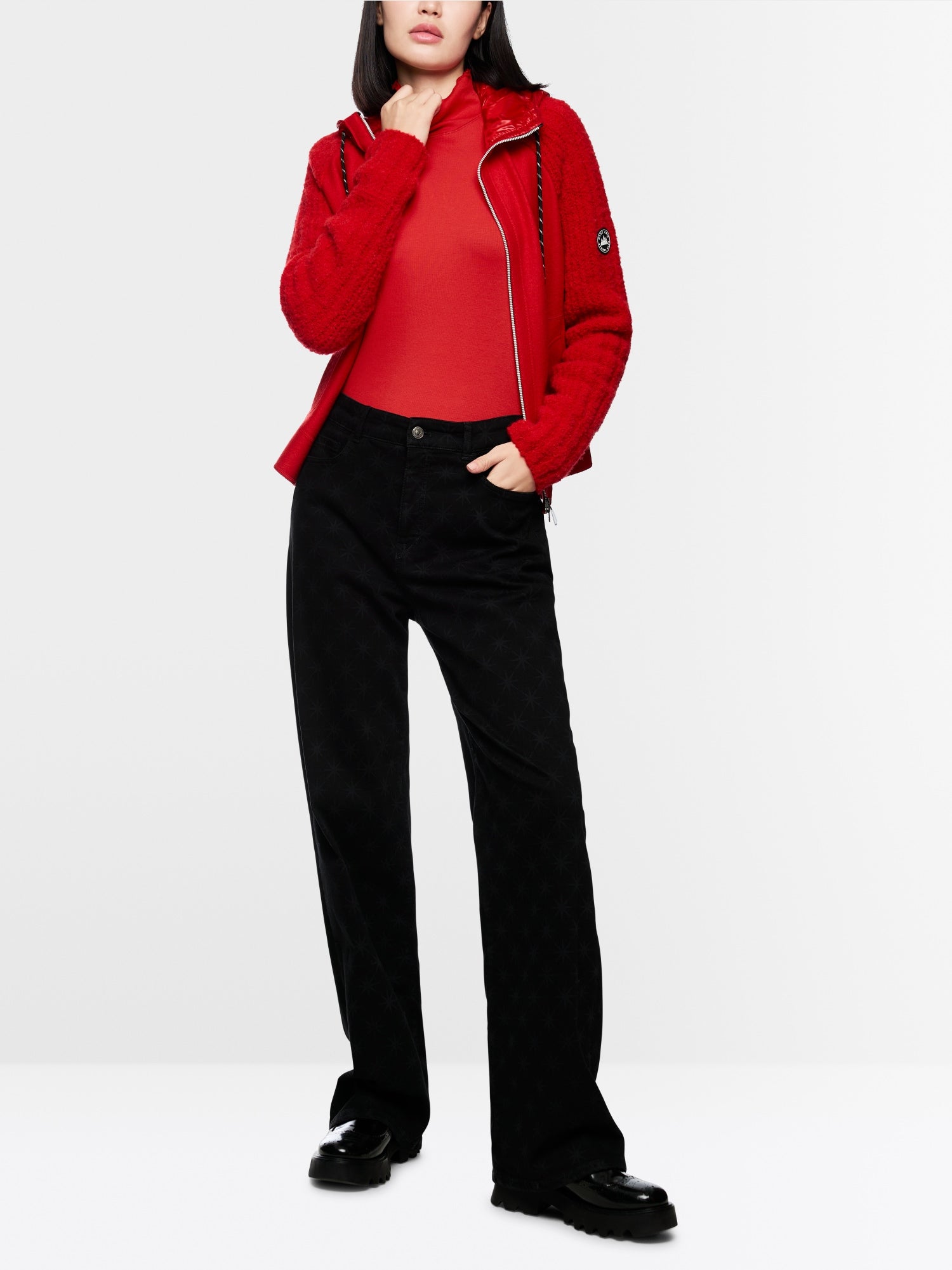 MARC CAIN PLAIN LONG SLEEVED TURTLENECK ZS 48.43 J50