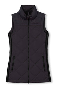 ALP N ROCK DAVOS III LONG VEST | BLACK