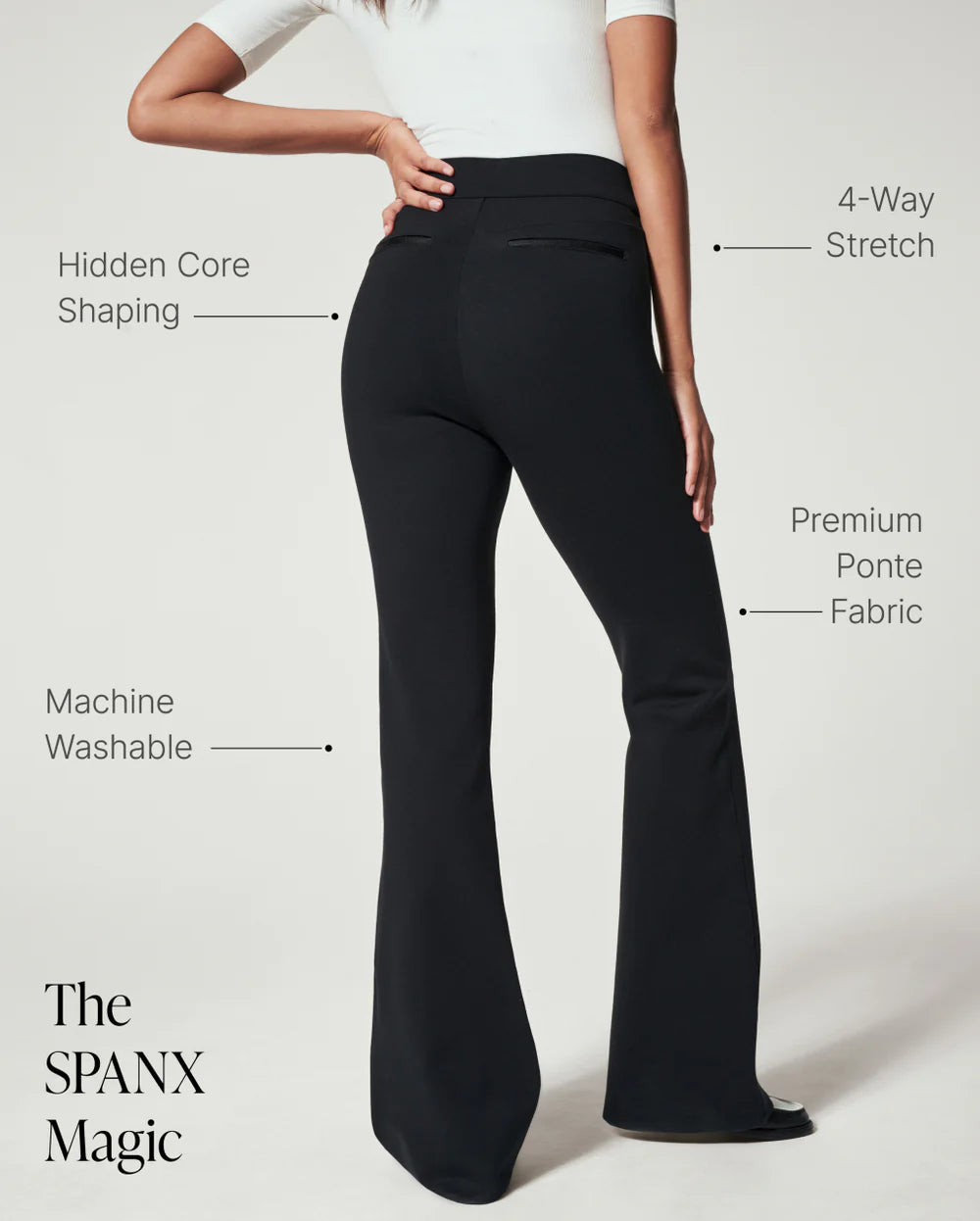BEST SELLER SPANX The Perfect Pant, Hi-Rise Flare Elaine Dickinson BEST SELLER SPANX The Perfect Pant, Hi-Rise Flare Elaine Dickinson