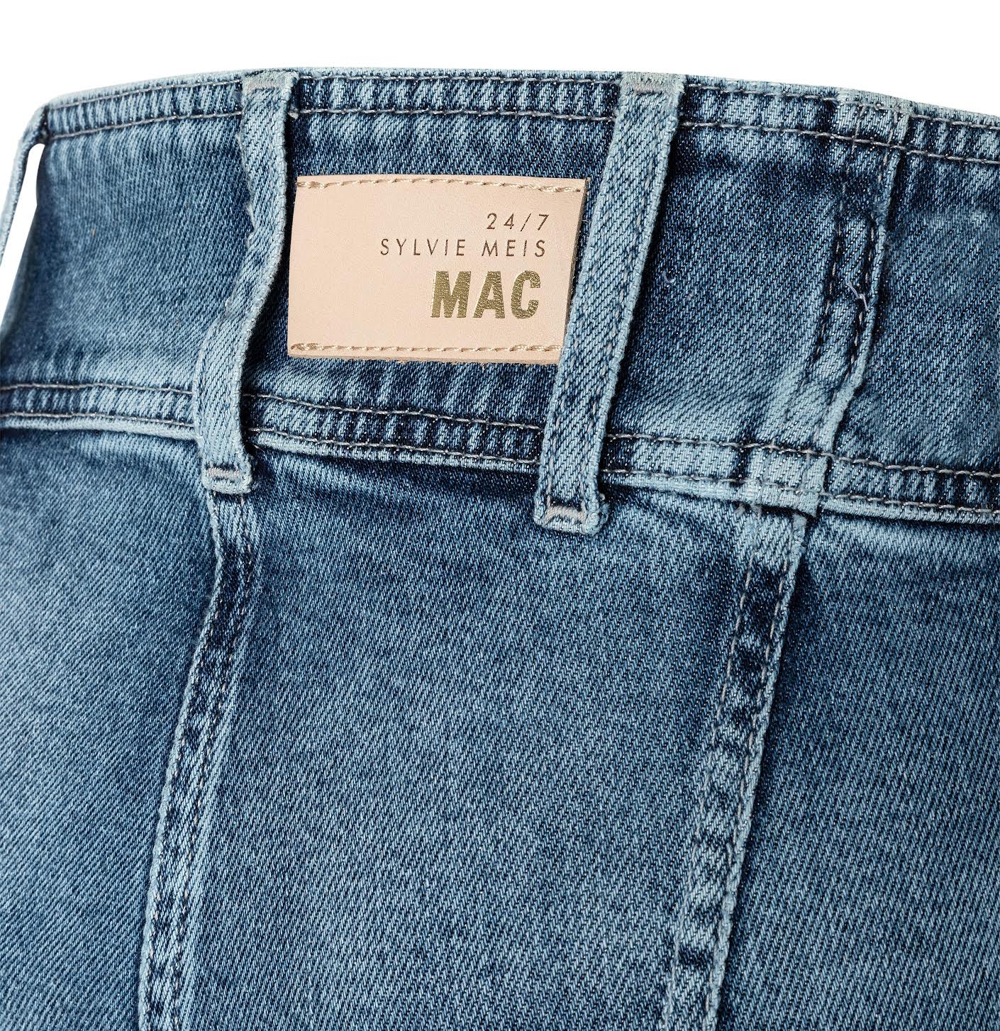 MAC WIDE LEG CROPPED JEAN