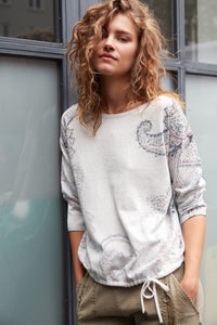 OUI SWEATER FROM PAISLEY LOVE COLLECTION