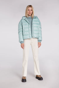 OUI PUFFER JACKET IN TRENDY VOLUME LOOK