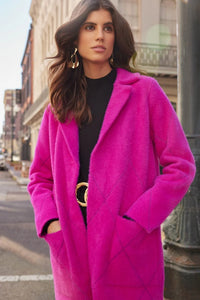 JOSEPH RIBKOFF KNIT SWEATER COAT Elaine Dickinson