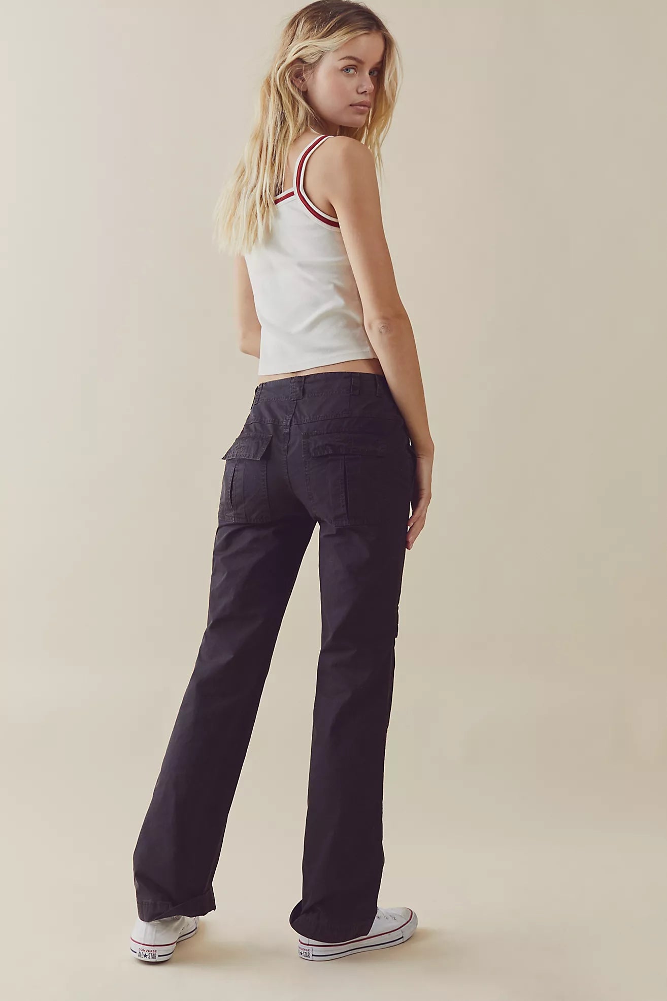 THE THING IS LOW-RISE UTILITY PANTS | FREE PEOPLE
