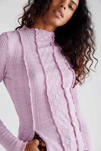 FREE PEOPLE LULA TOP IN ORCHID