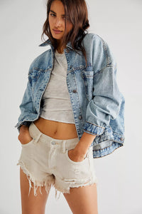 Free people heritage hot sale denim jacket