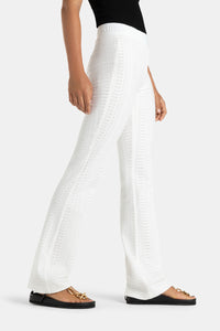 CAMBIO FLOWER CROCHET PANT