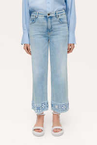 CAMBIO CELIA SALTY BLEACHED CONTRAST JEAN