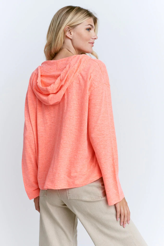 Neon 2025 coral hoodie