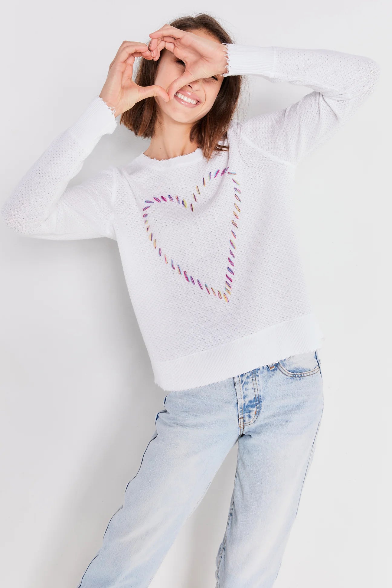 Lisa todd 2025 heart sweater