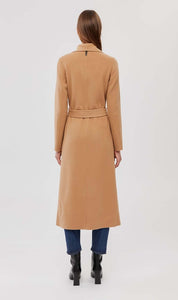 MACKAGE MAI DOUBLE -FACE WOOL COAT WITH WATERFALL COLLAR