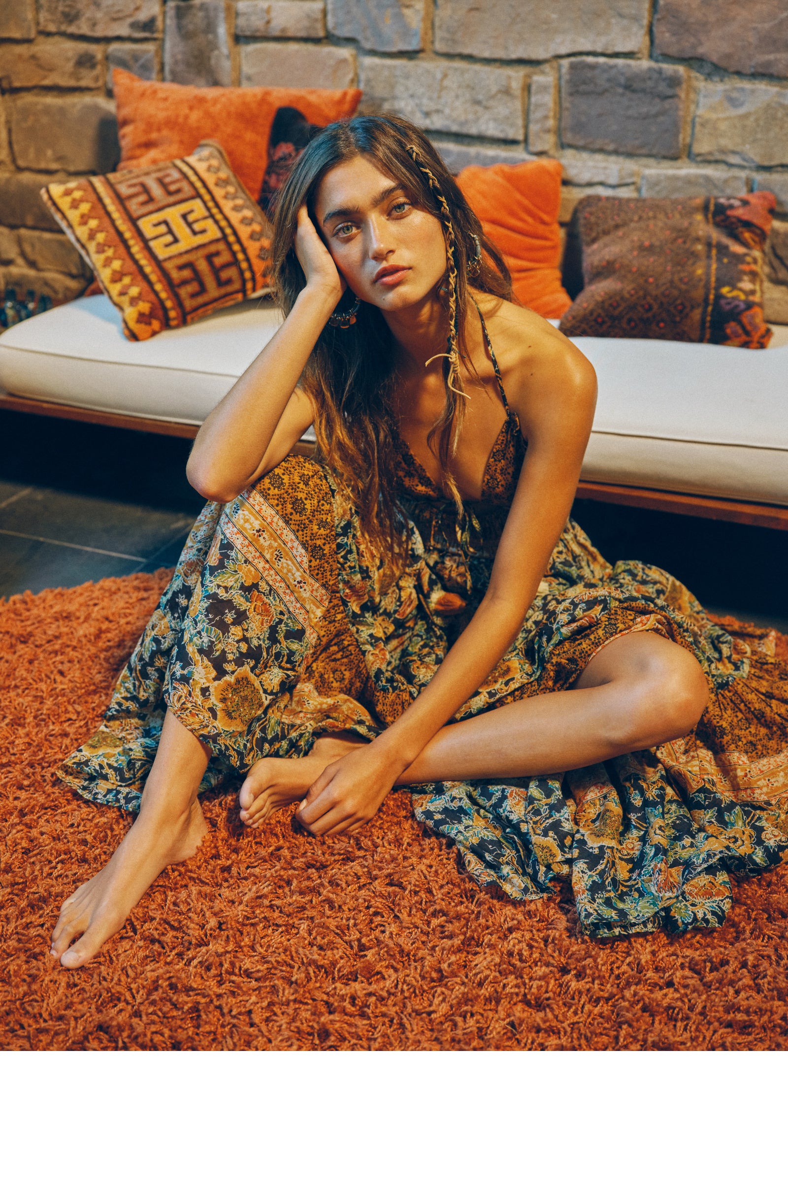 FREE PEOPLE REAL LOVE MAXI DRESS Elaine Dickinson FREE PEOPLE REAL LOVE MAXI DRESS Elaine Dickinson