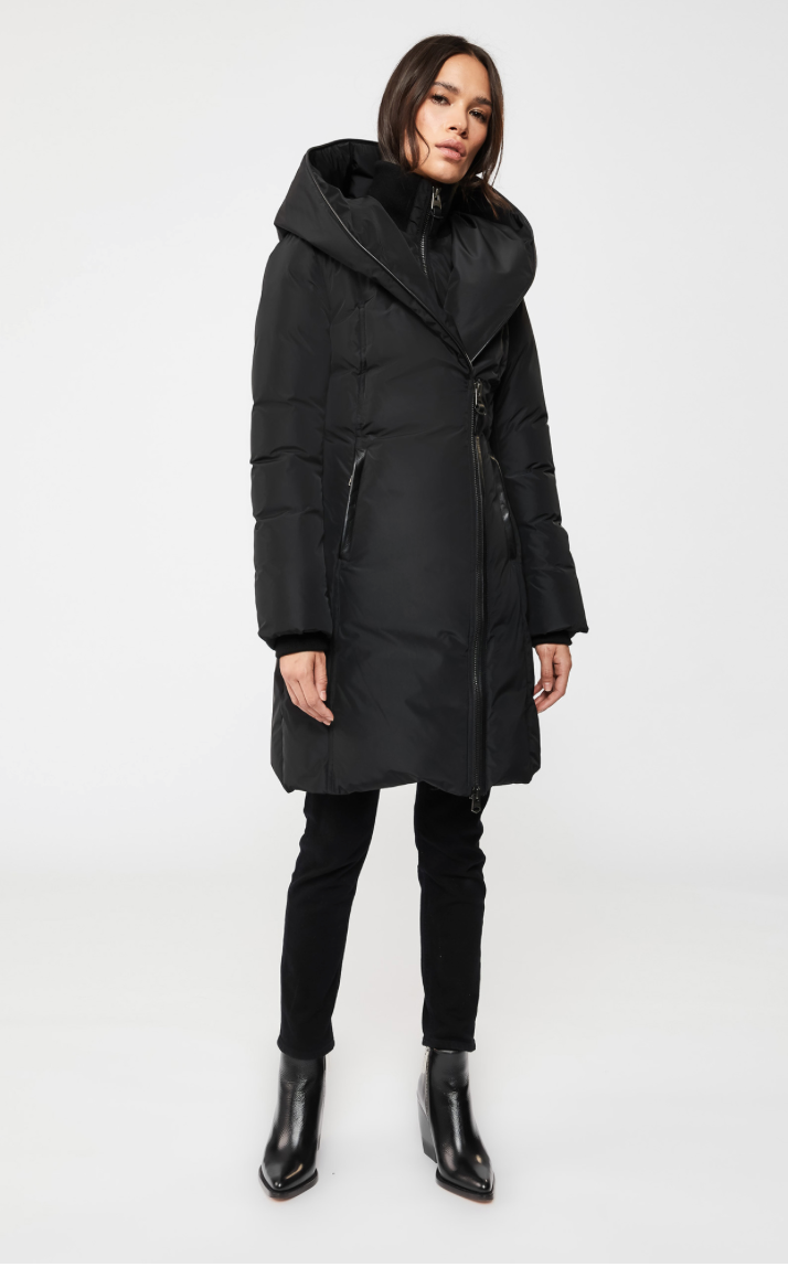 Mackage kay down coat with signature collar hotsell