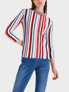 MARC CAIN STRIPED SWEATER