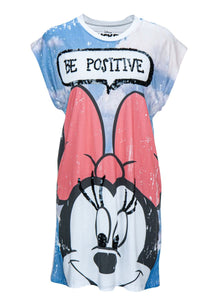 BE POSITIVE MINNIE LONG SHIRT/DRESS