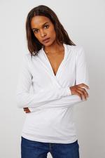 MERI WRAP FRONT FITTED TOP