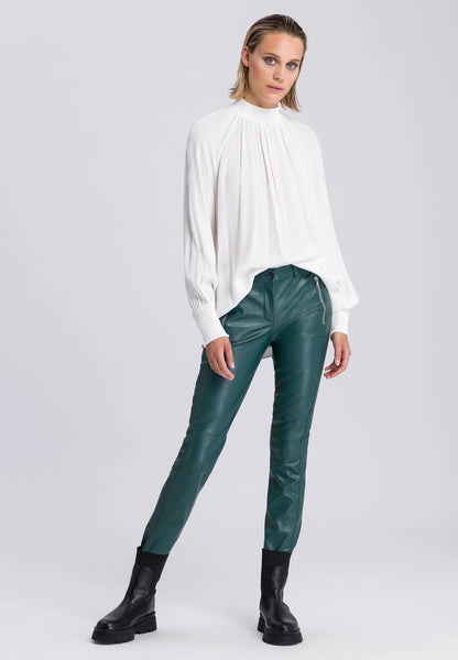 Edge of Eden Flare Leather Pants – Eureka The Label