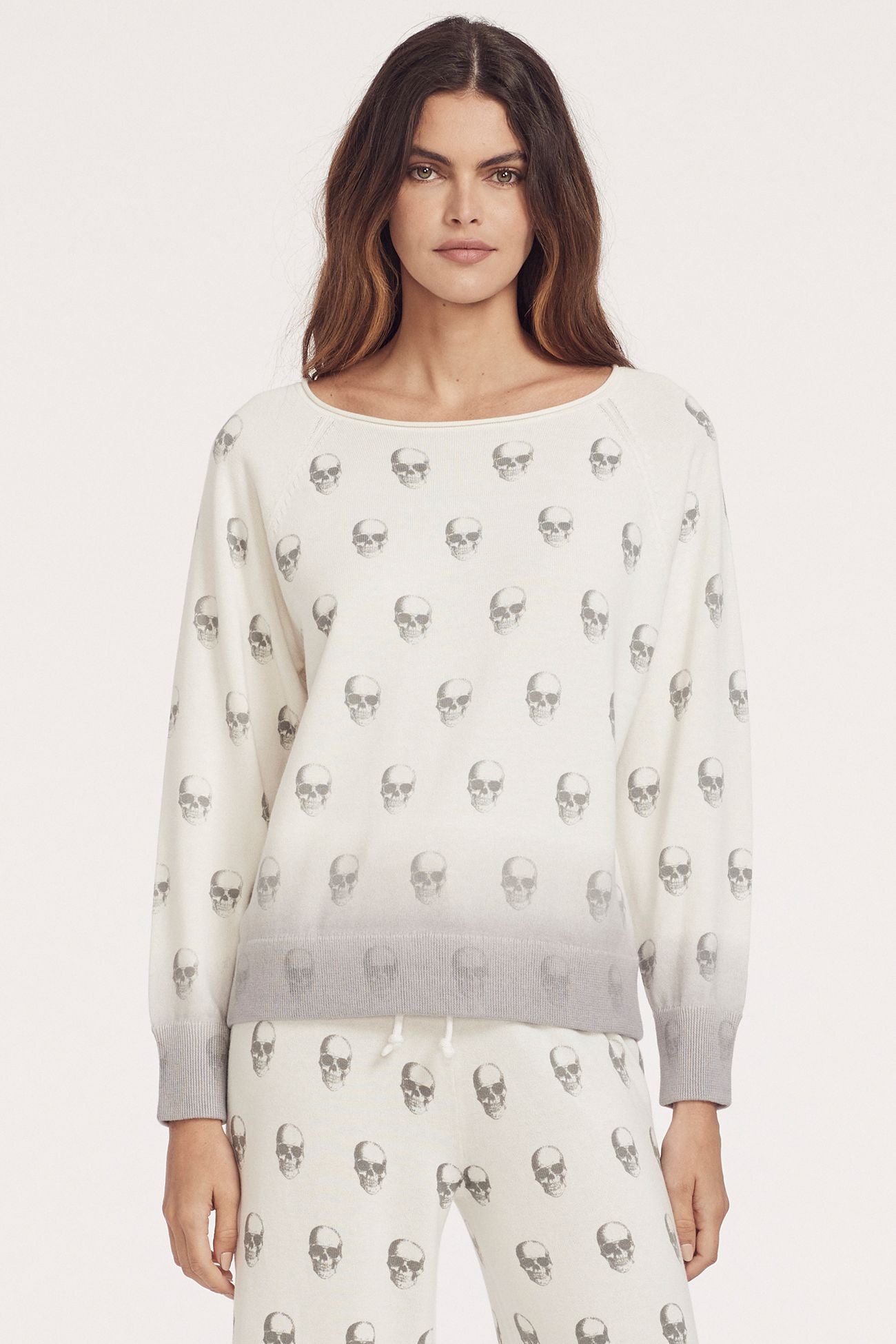 SKULL CASHMERE INDIE SWEATER